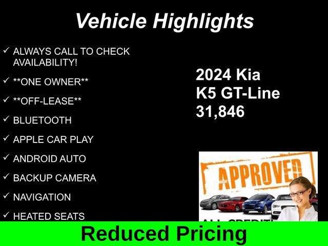Used 2024 Kia K5 GT-Line w/ GT-Line Premium Package AWD/4WD image 10