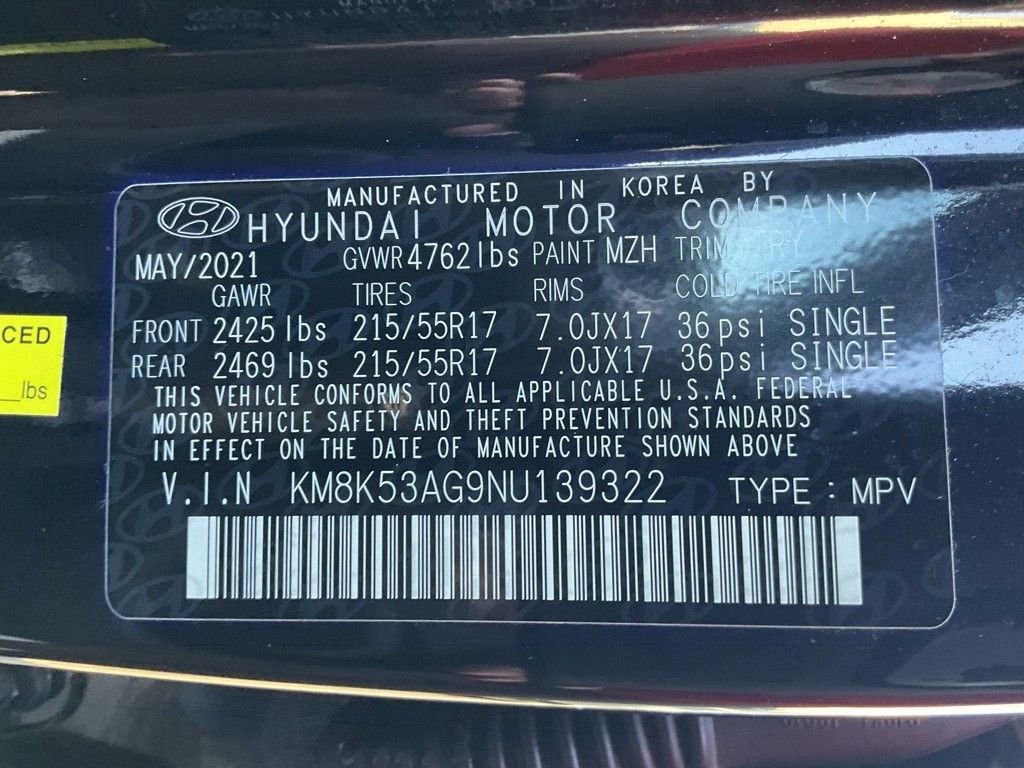 Used 2022 Hyundai Kona Limited w/ Cargo Package image 20