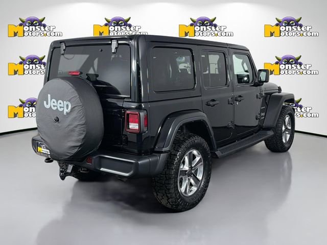 Used 2021 Jeep Wrangler Unlimited Sahara w/ Uconnect 4C Nav & Sound Group image 5