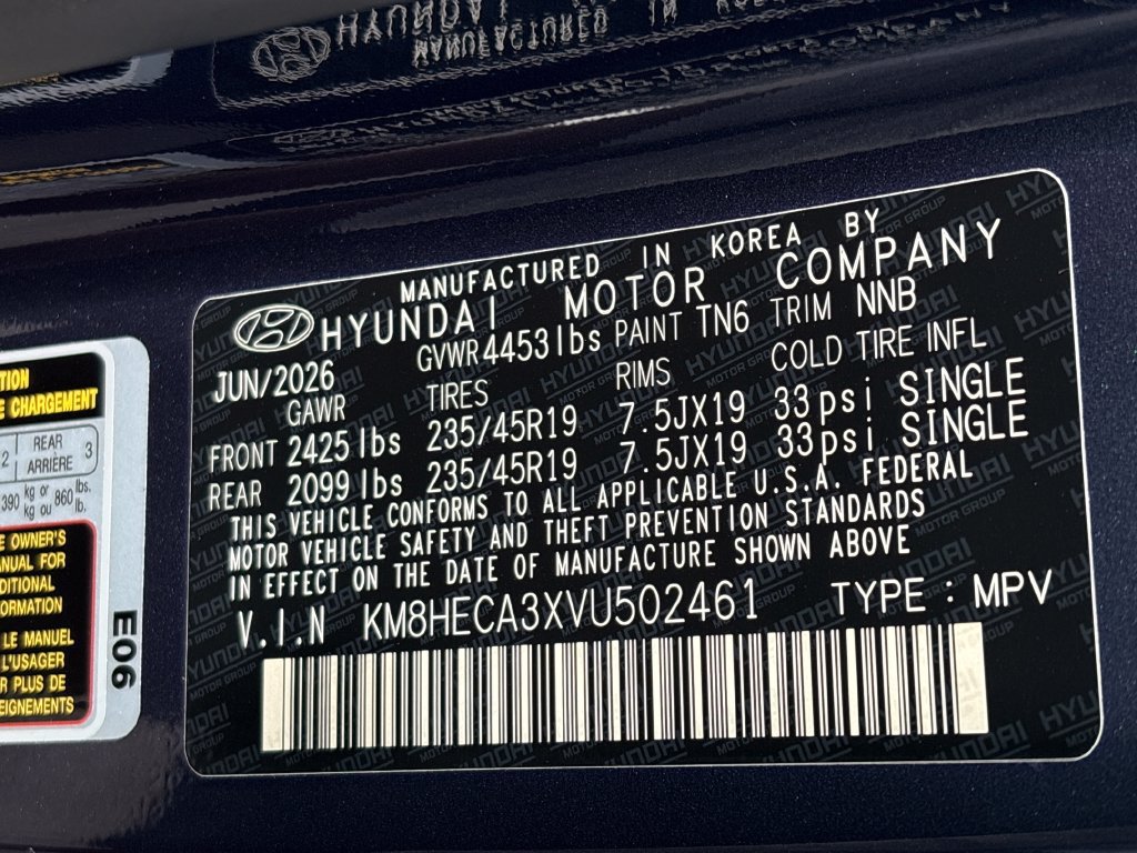 New 2027 Hyundai Kona Limited AWD/4WD image 24