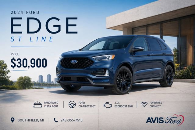 Used 2024 Ford Edge ST-Line AWD/4WD image 1