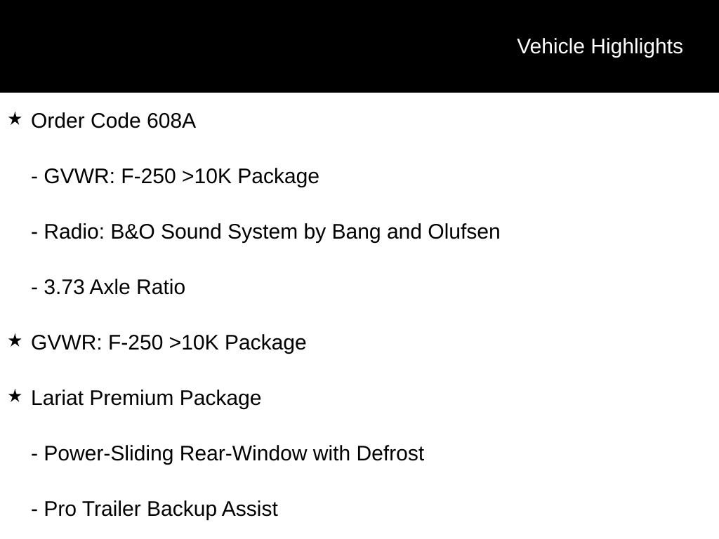 New 2026 Ford F250 Lariat w/ Black Appearance Package AWD/4WD image 16