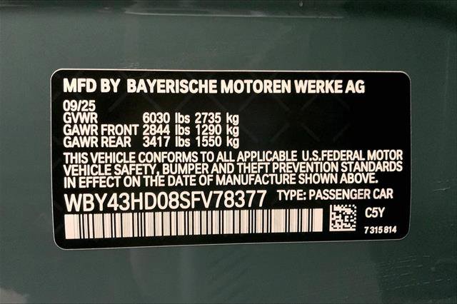 New 2025 BMW i4 xDrive40i w/ Premium Package image 10