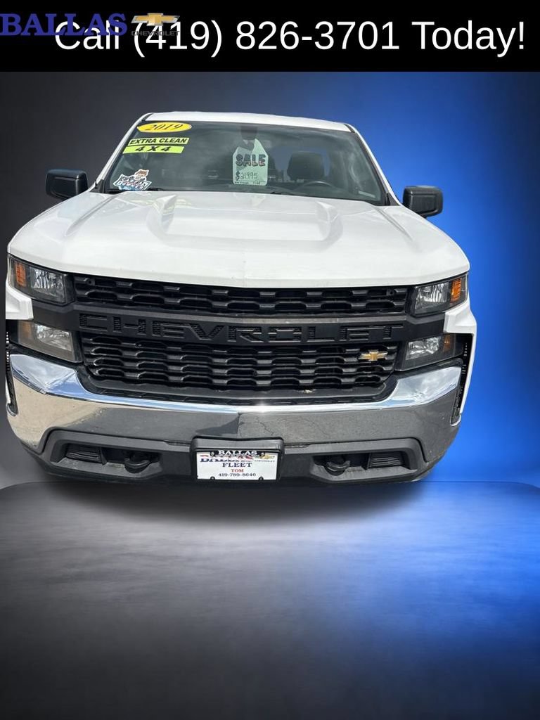 Certified 2019 Chevrolet Silverado 1500 W/T w/ WT Convenience Package AWD/4WD image 1
