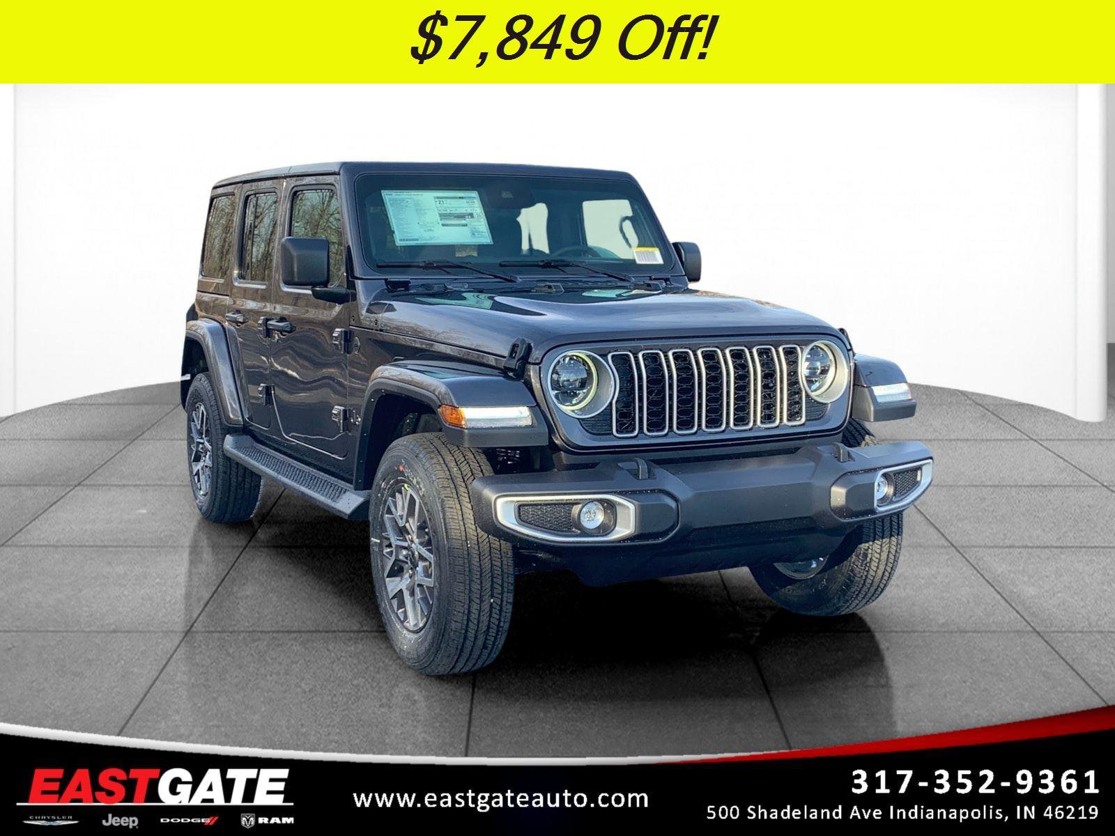 New 2025 Jeep Wrangler Sahara w/ Safety Group