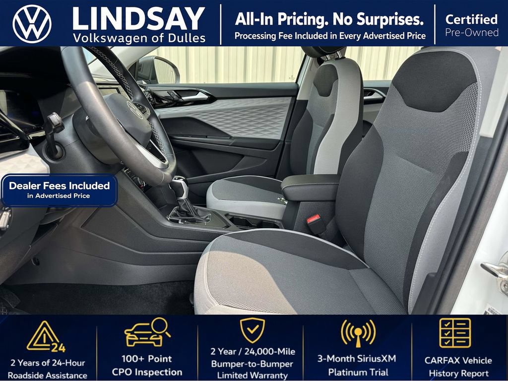 Certified 2023 Volkswagen Taos S w/ IQ Drive S Package FWD image 12