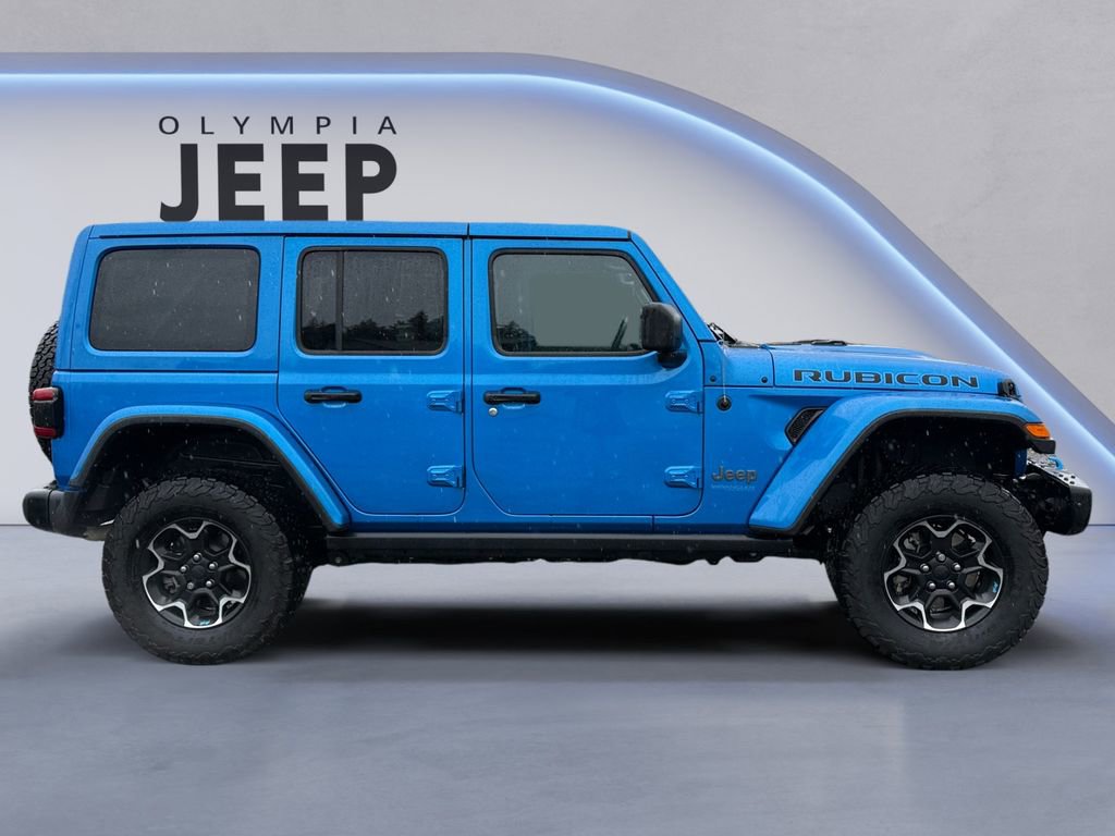 Used 2021 Jeep Wrangler Unlimited Rubicon 4xe w/ Steel Bumper Group image 8