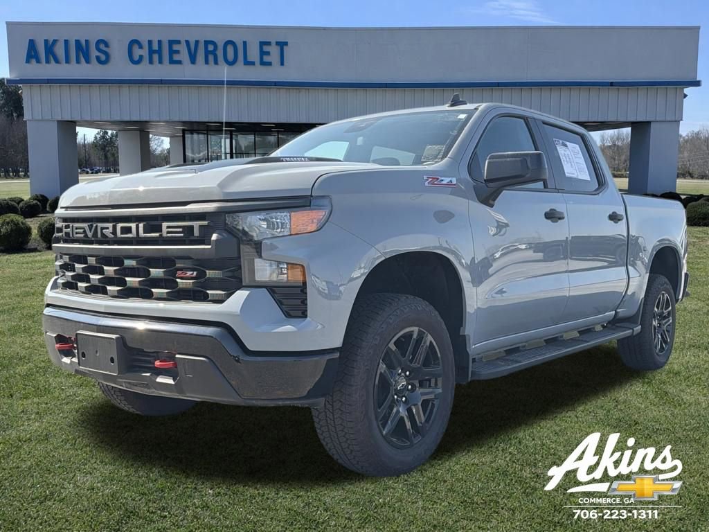 Certified 2025 Chevrolet Silverado 1500 Custom Trail Boss