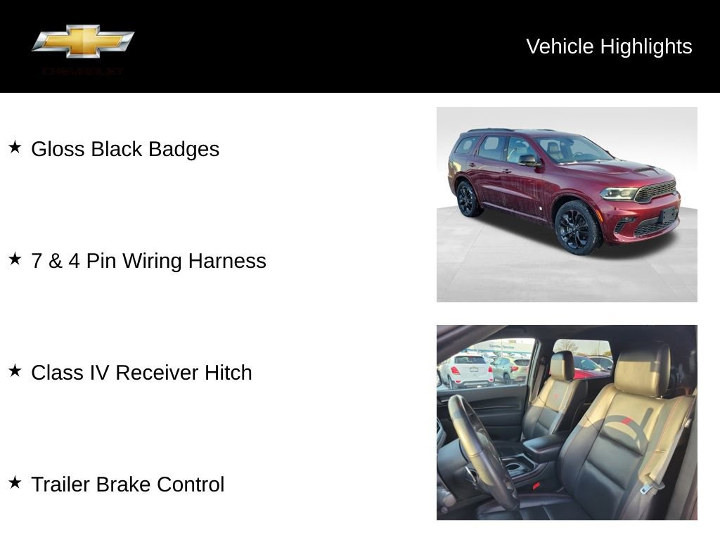 Used 2022 Dodge Durango R/T w/ Trailer Tow Group IV image 21