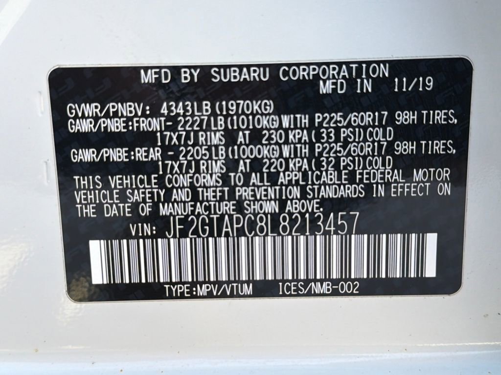 Used 2020 Subaru Crosstrek 2.0i Premium image 47