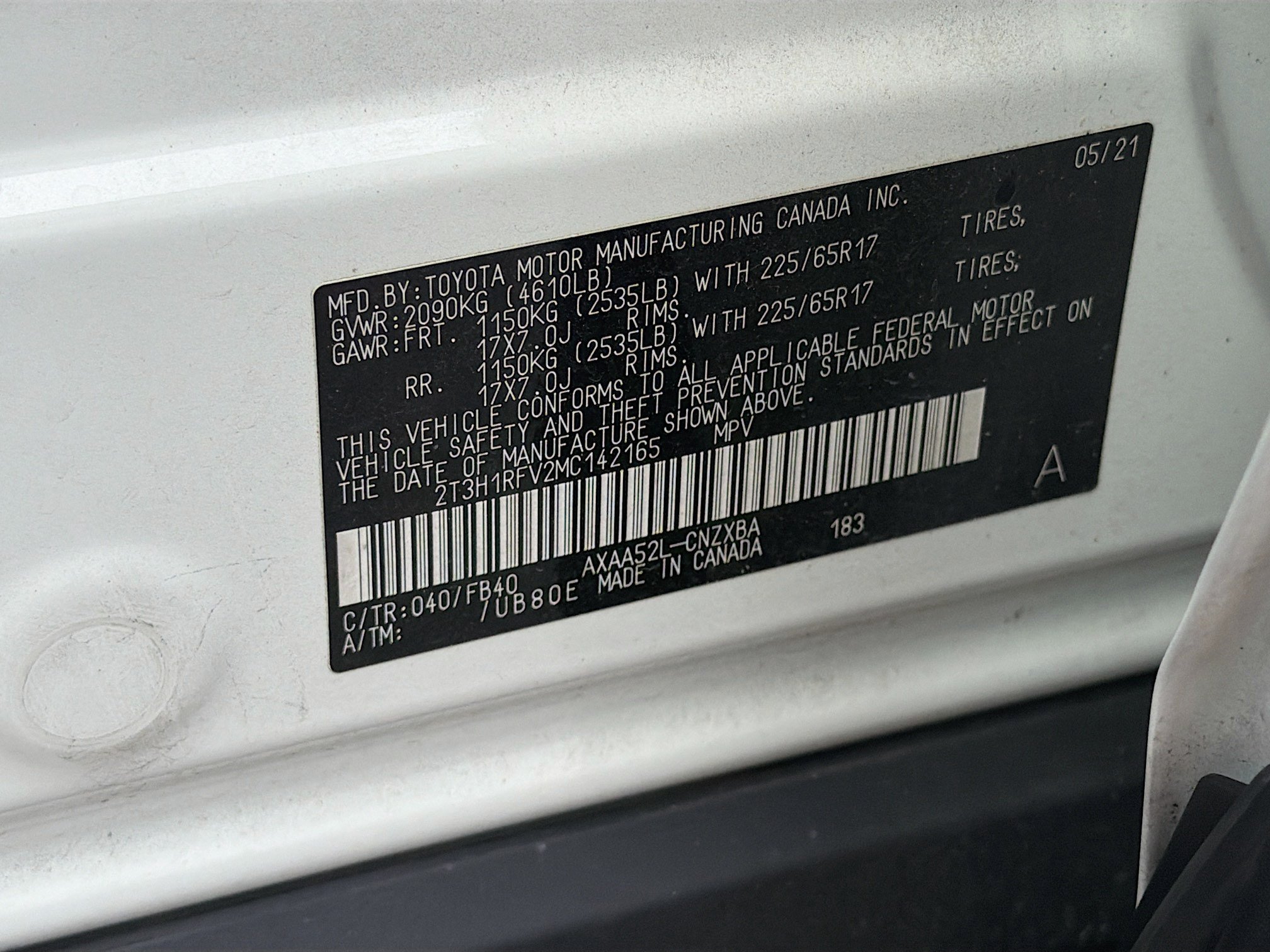 Used 2021 Toyota RAV4 LE FWD image 38
