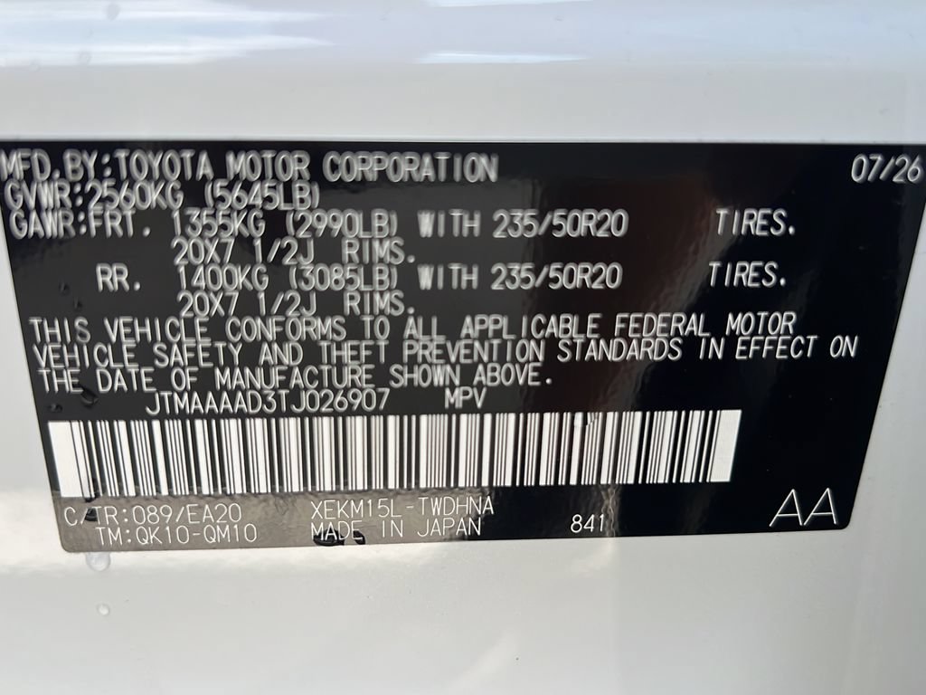 New 2026 Toyota C-HR AWD/4WD image 24