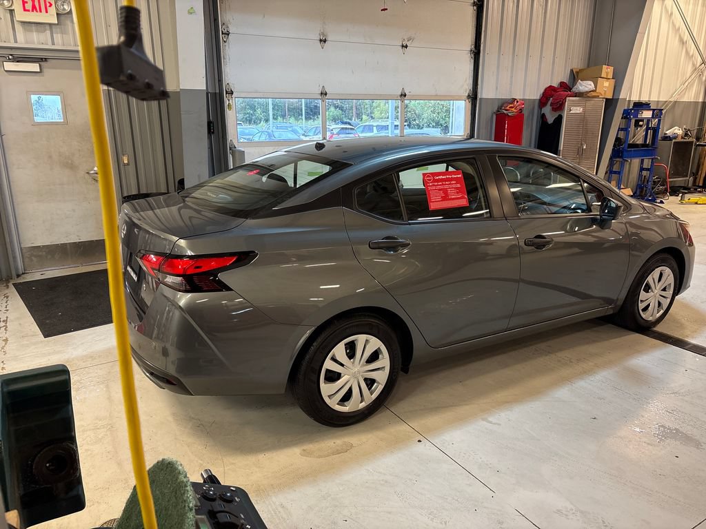 Certified 2025 Nissan Versa S w/ Trunk Package FWD image 5
