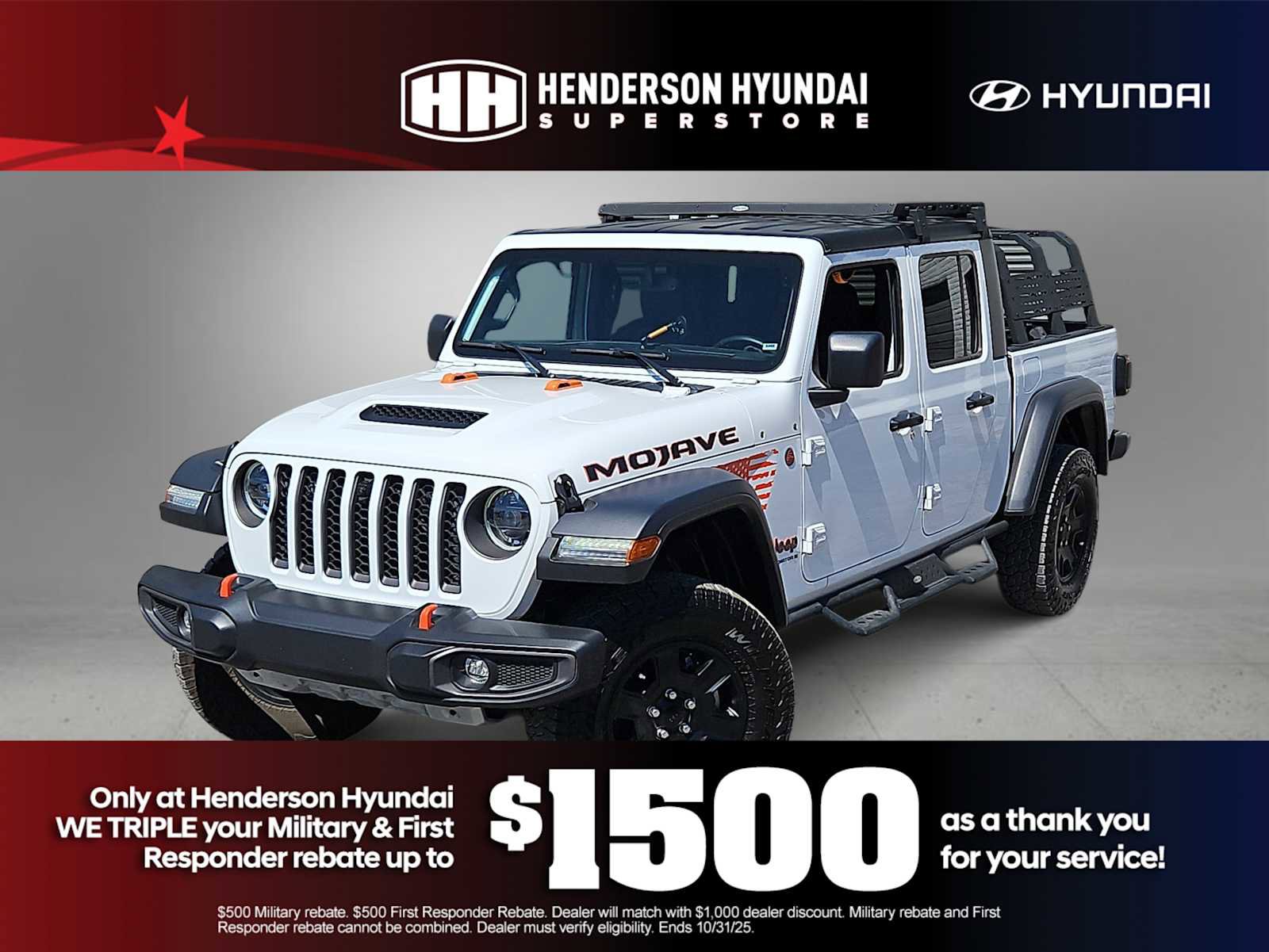 Used 2023 Jeep Gladiator Mojave w/ LED Lighting Group