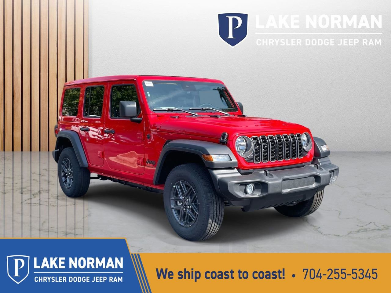 New 2025 Jeep Wrangler Sport S