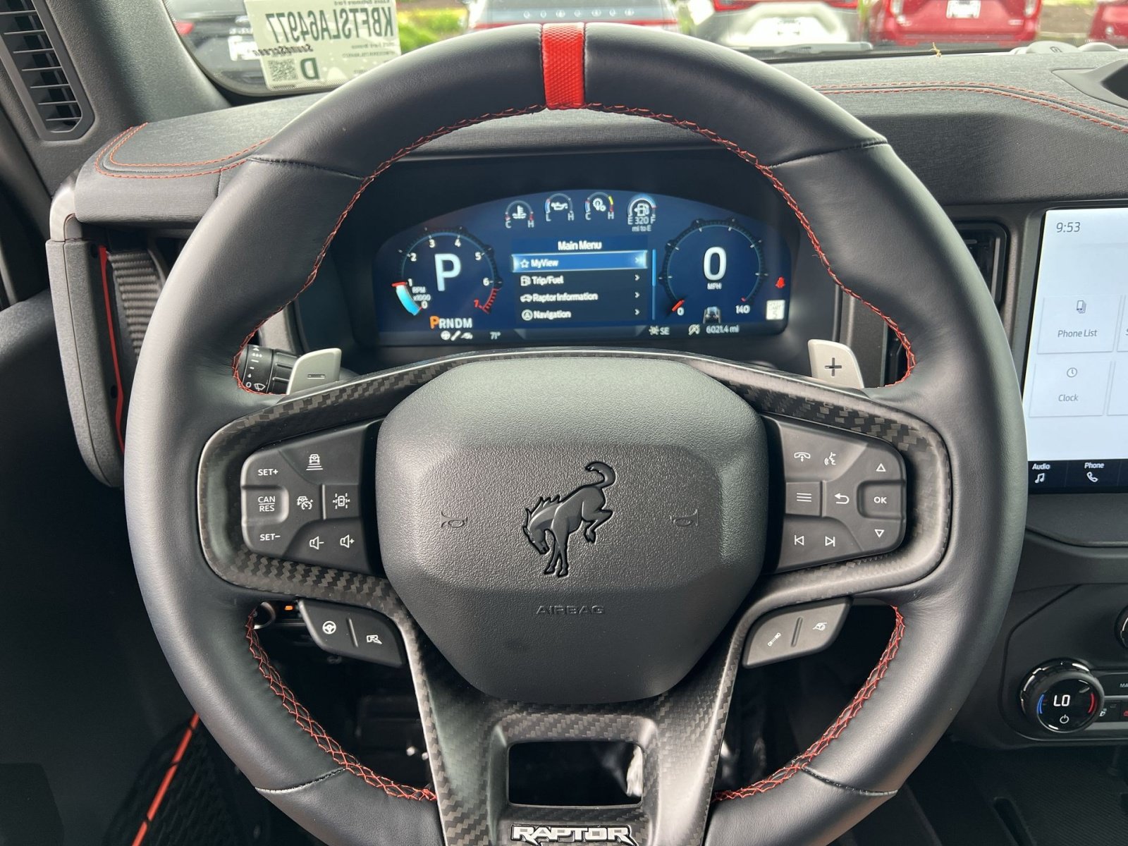 Certified 2025 Ford Bronco Raptor w/ Interior Carbon Fiber Pack AWD/4WD image 16
