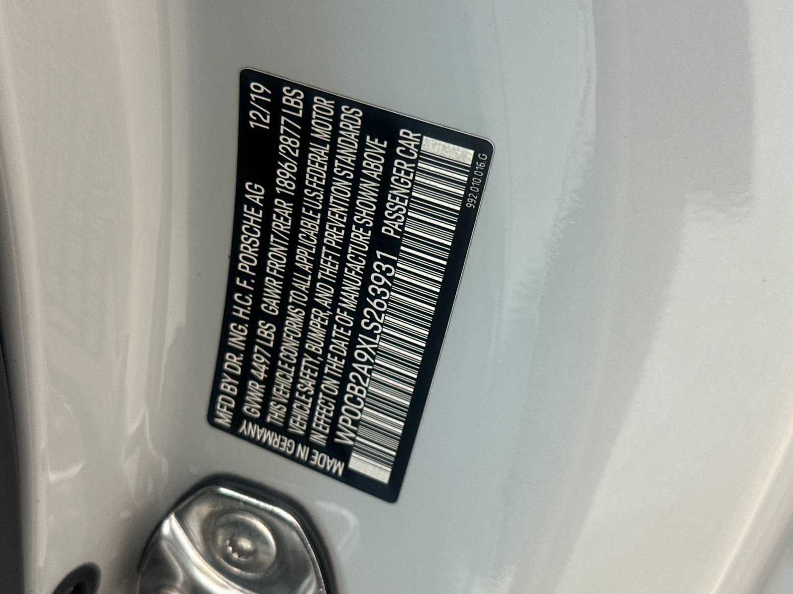 Certified 2020 Porsche 911 Carrera S RWD image 25