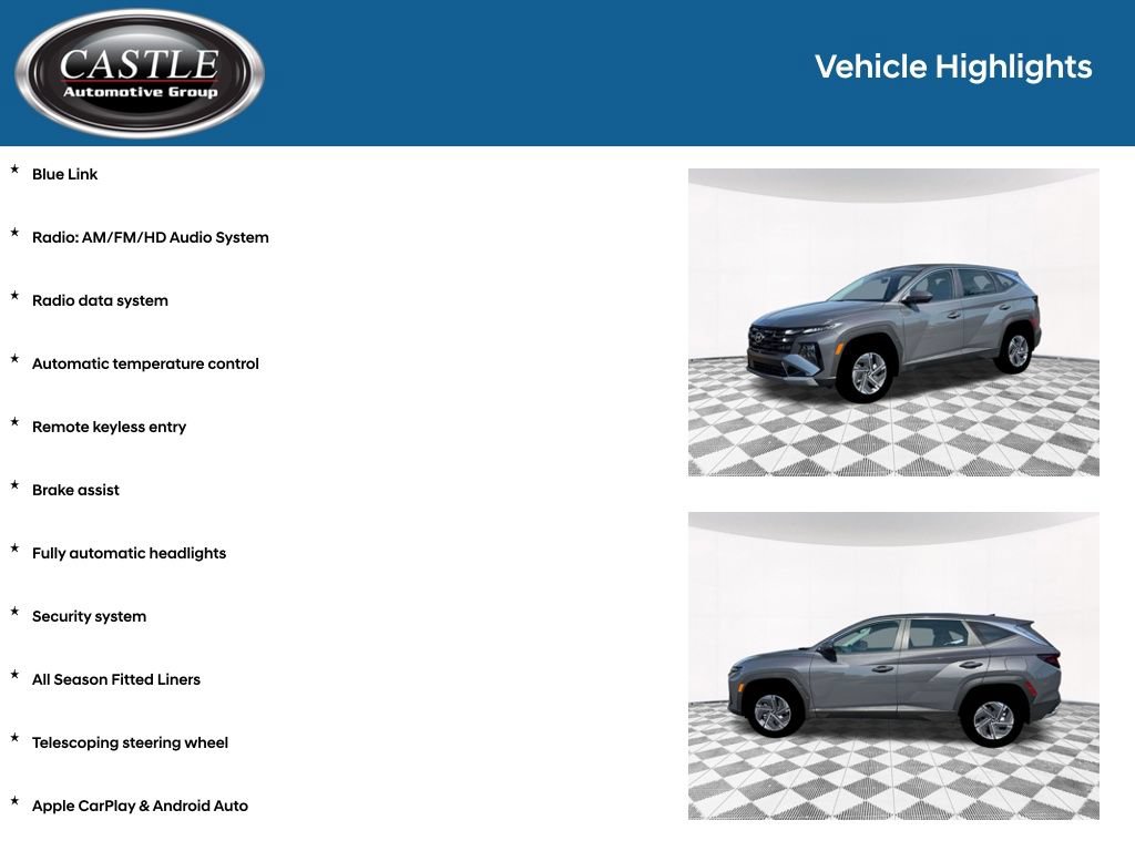 New 2026 Hyundai Tucson Blue SE AWD/4WD image 3