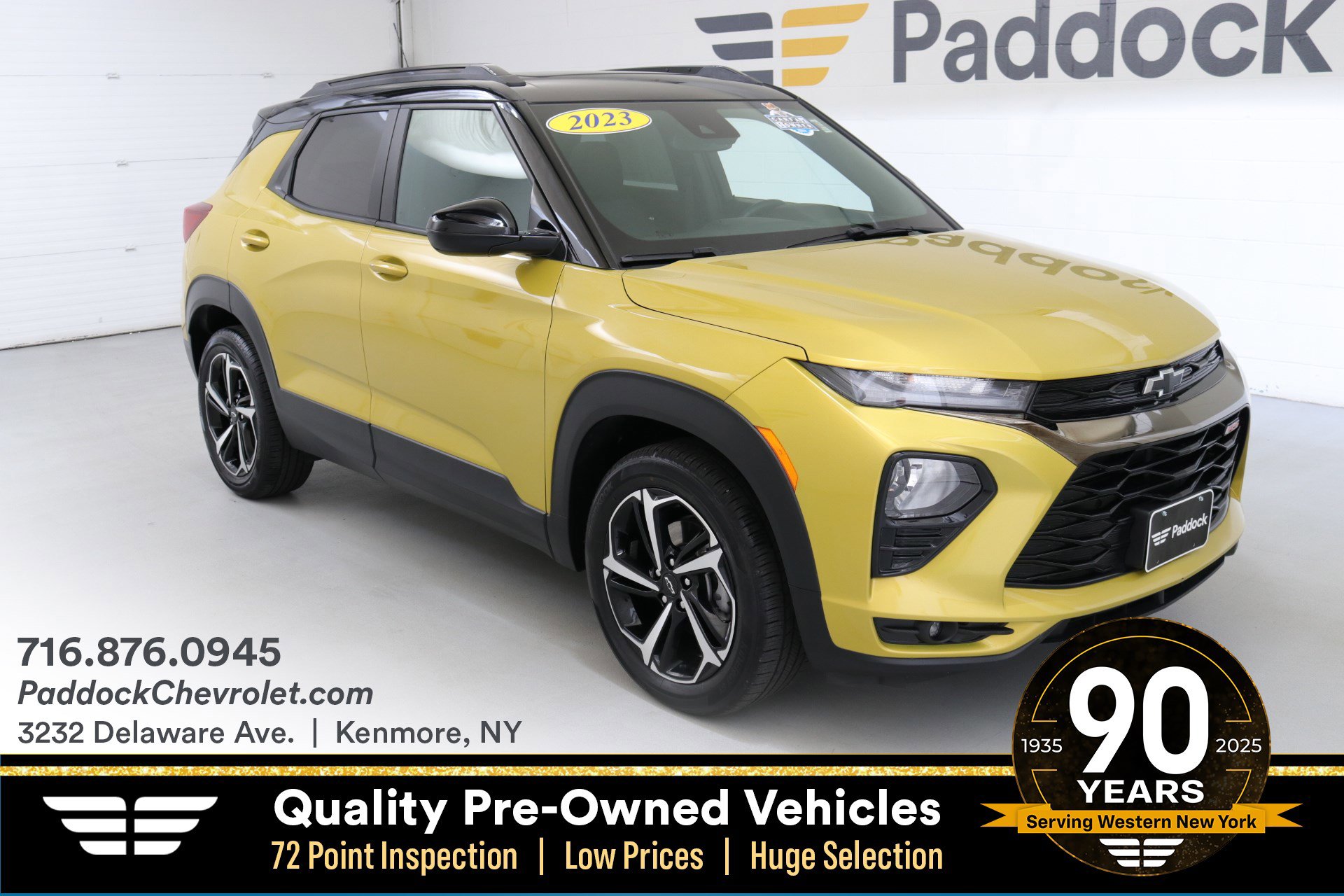 Used 2023 Chevrolet TrailBlazer RS w/ Sun and Liftgate Package