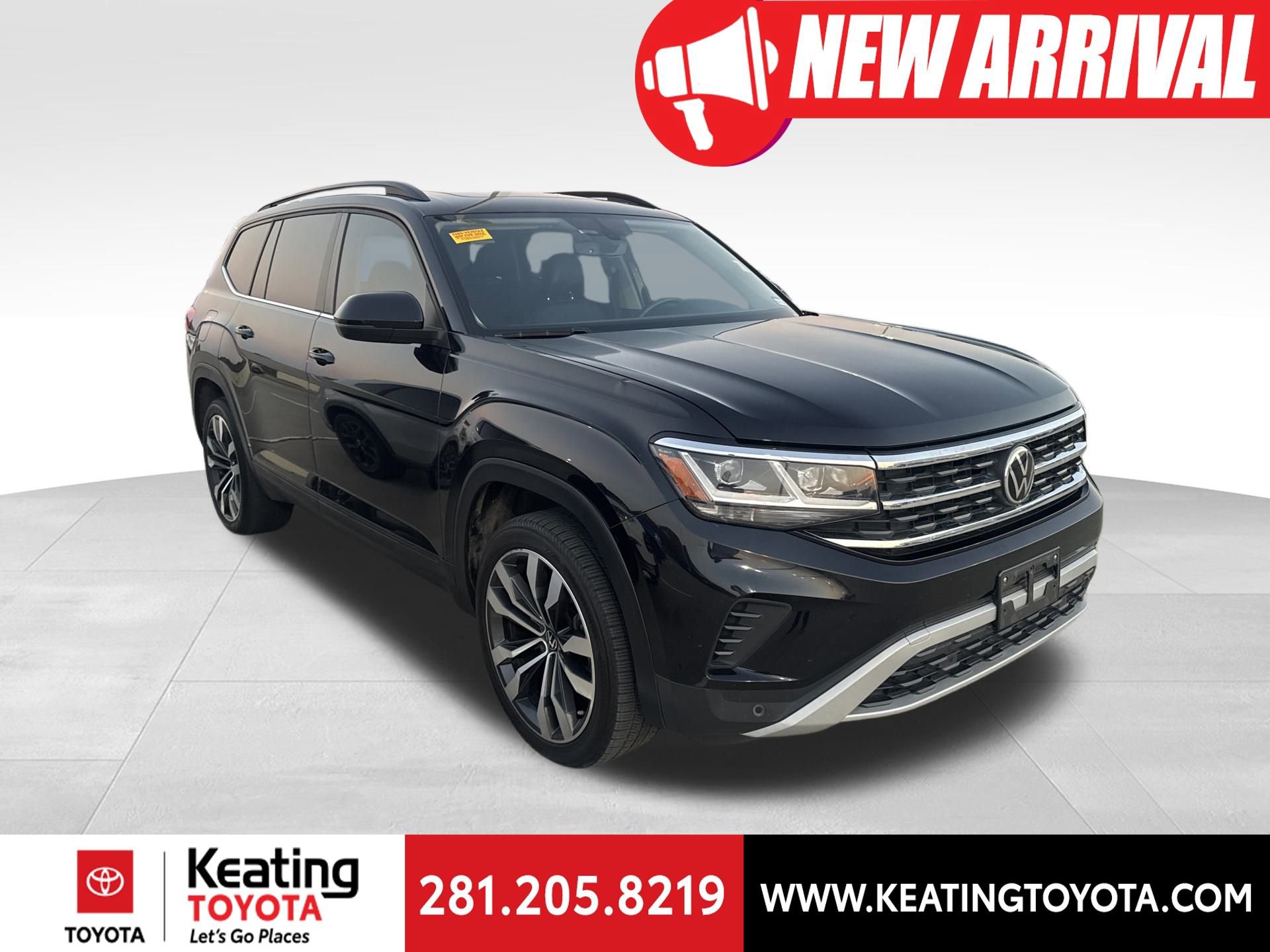 Used 2021 Volkswagen Atlas SE w/ Panoramic Sunroof Package