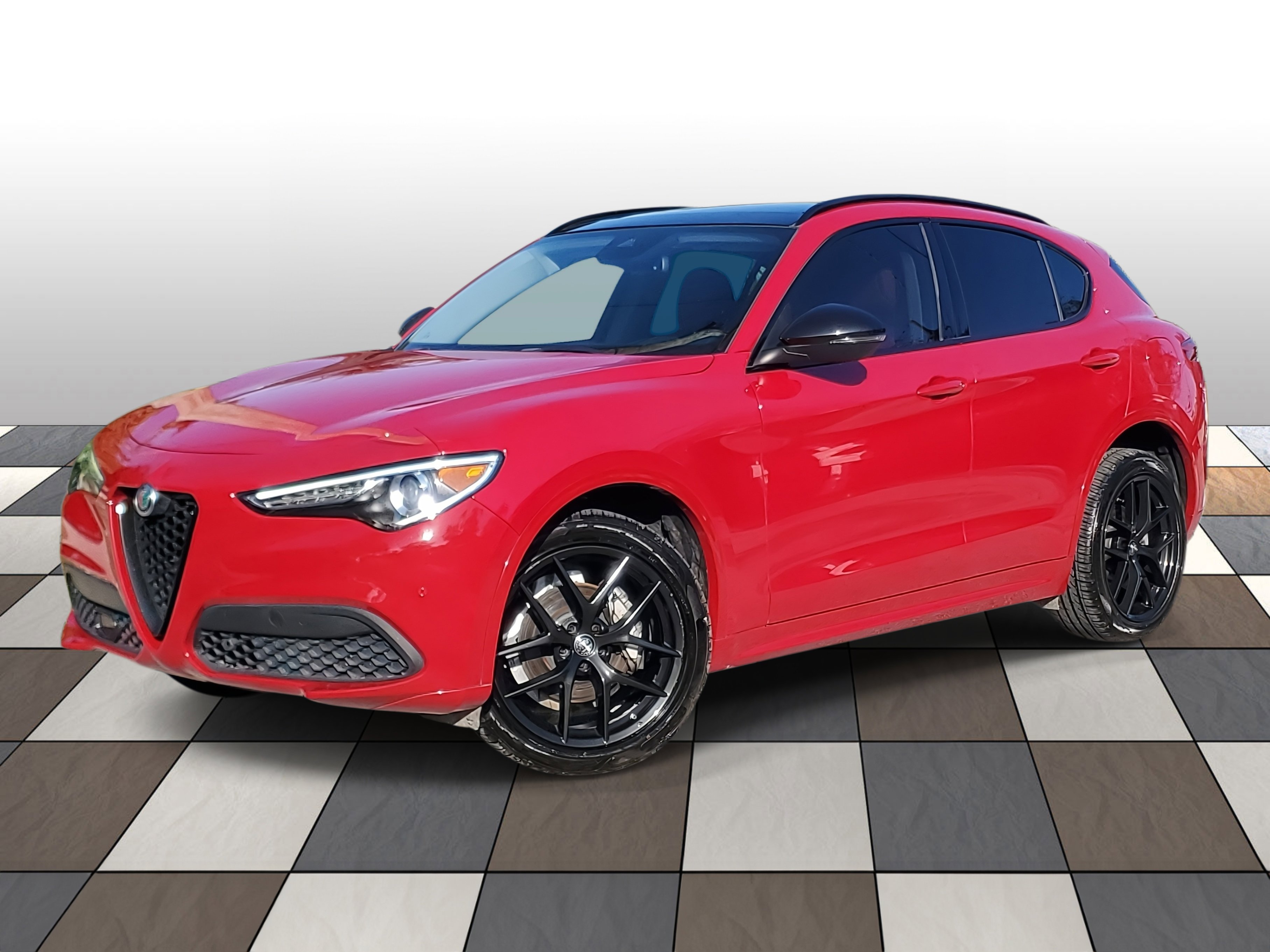 Used 2021 Alfa Romeo Stelvio Ti w/ Nero Edizione image 1