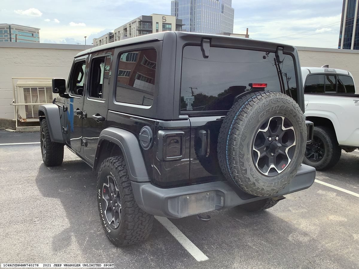 Used 2021 Jeep Wrangler Unlimited Sport AWD/4WD image 5