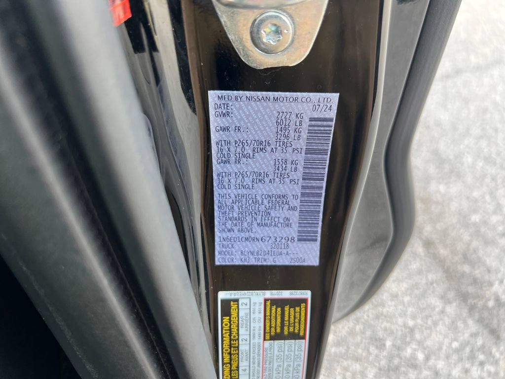 Used 2024 Nissan Frontier SV w/ Technology Package image 29