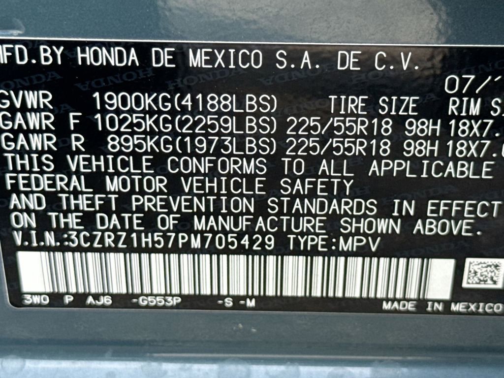 Used 2023 Honda HR-V Sport image 28
