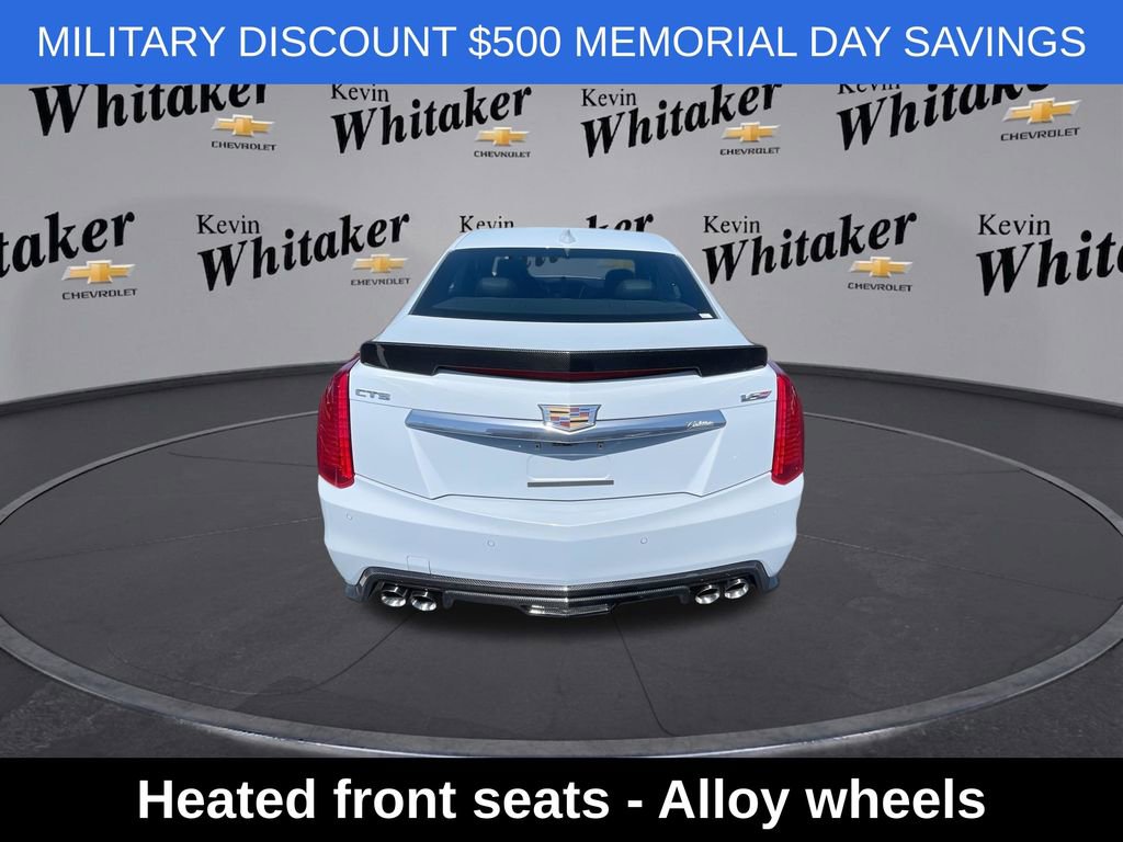 Used 2018 Cadillac CTS V w/ Carbon Fiber Package RWD image 10