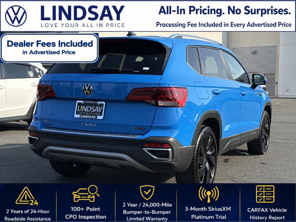 Certified 2024 Volkswagen Taos SEL AWD/4WD image 3