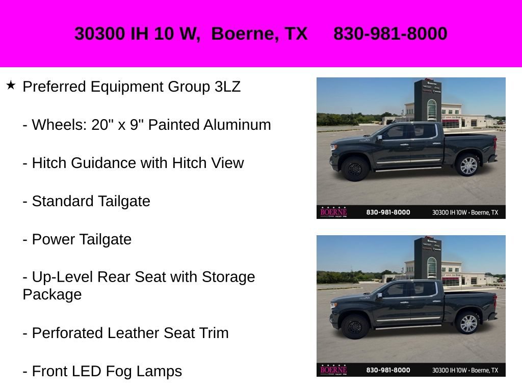 Used 2026 Chevrolet Silverado 1500 High Country AWD/4WD image 21