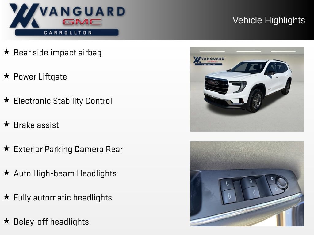 Used 2025 GMC Acadia Elevation image 26