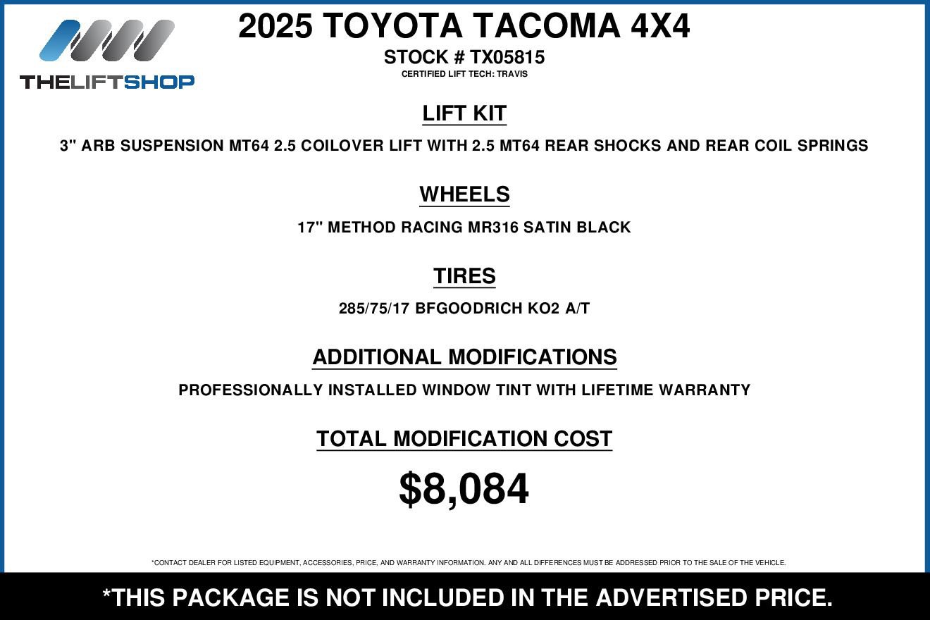 Used 2025 Toyota Tacoma SR5 image 2