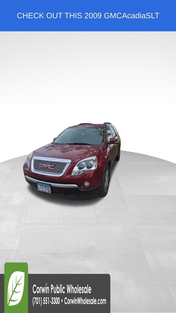 Used 2009 GMC Acadia SLT w/ Technology Package image 1