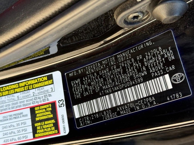 Used 2023 Toyota Camry XSE image 32