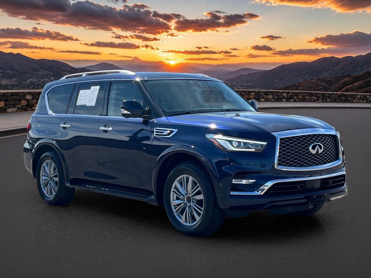 Certified 2024 INFINITI QX80 Luxe AWD/4WD image 7