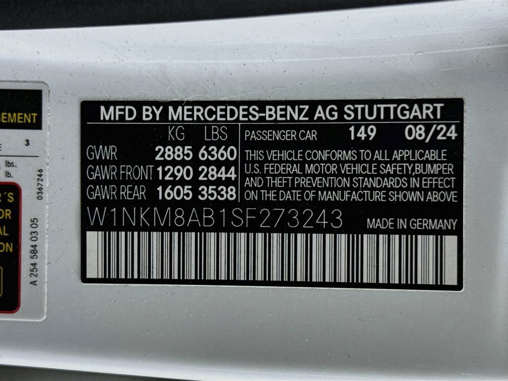 Used 2025 Mercedes-Benz GLC 63 AMG S w/ Driver Assistance Package image 33
