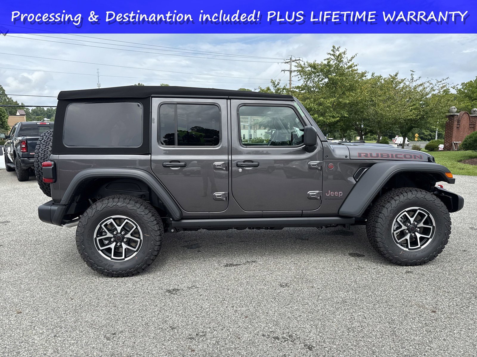 New 2025 Jeep Wrangler Unlimited Rubicon AWD/4WD image 2