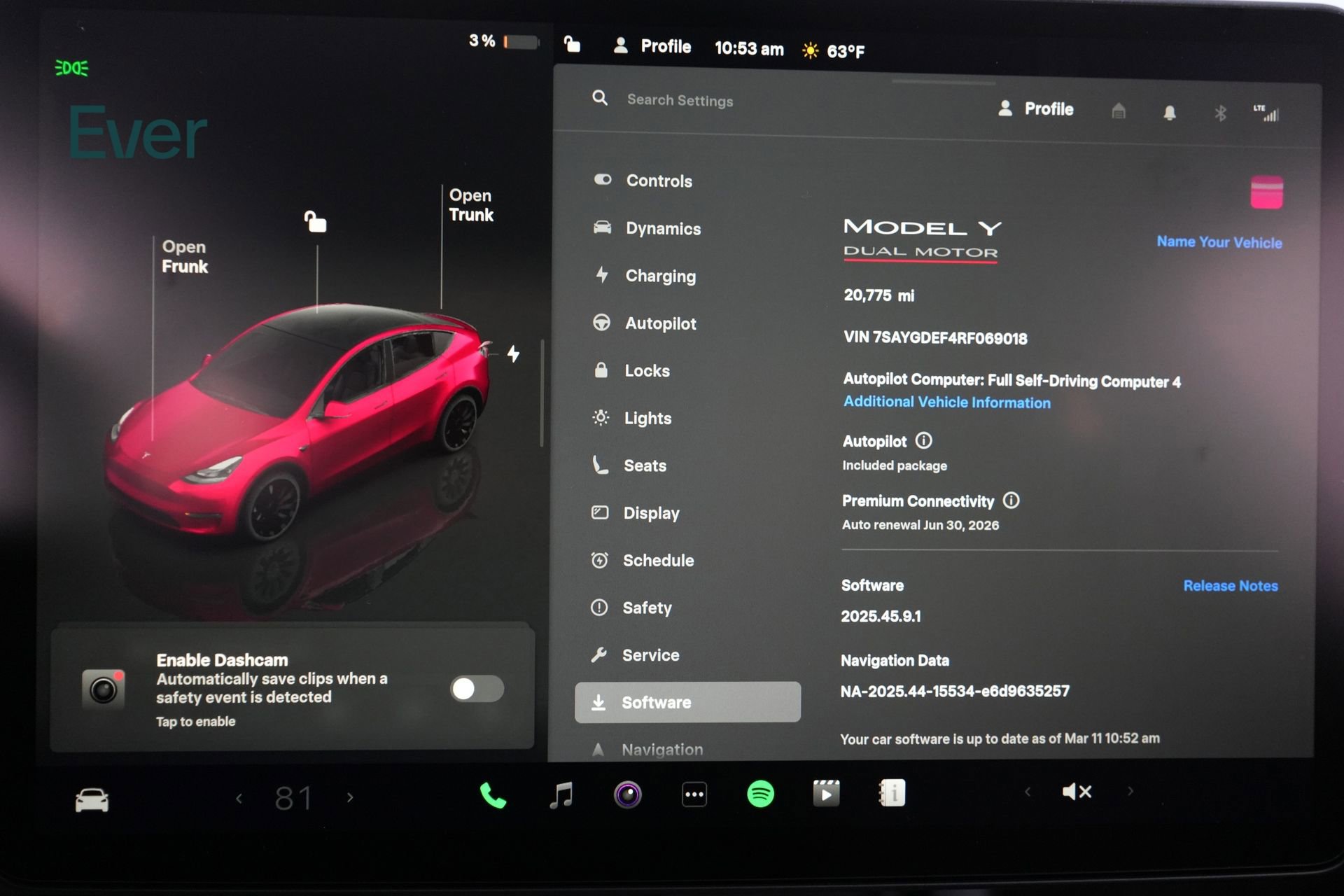 Used 2024 Tesla Model Y Performance AWD/4WD image 7