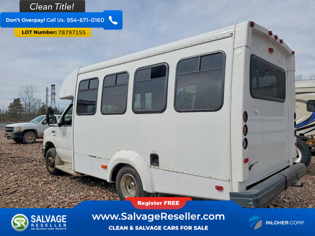 Used 2018 Ford E-350 and Econoline 350 Super Duty w/ Shuttle Bus Prep Package RWD image 4