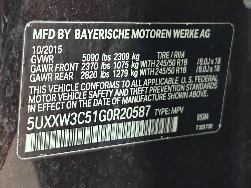 Used 2016 BMW X4 xDrive28i AWD/4WD image 64