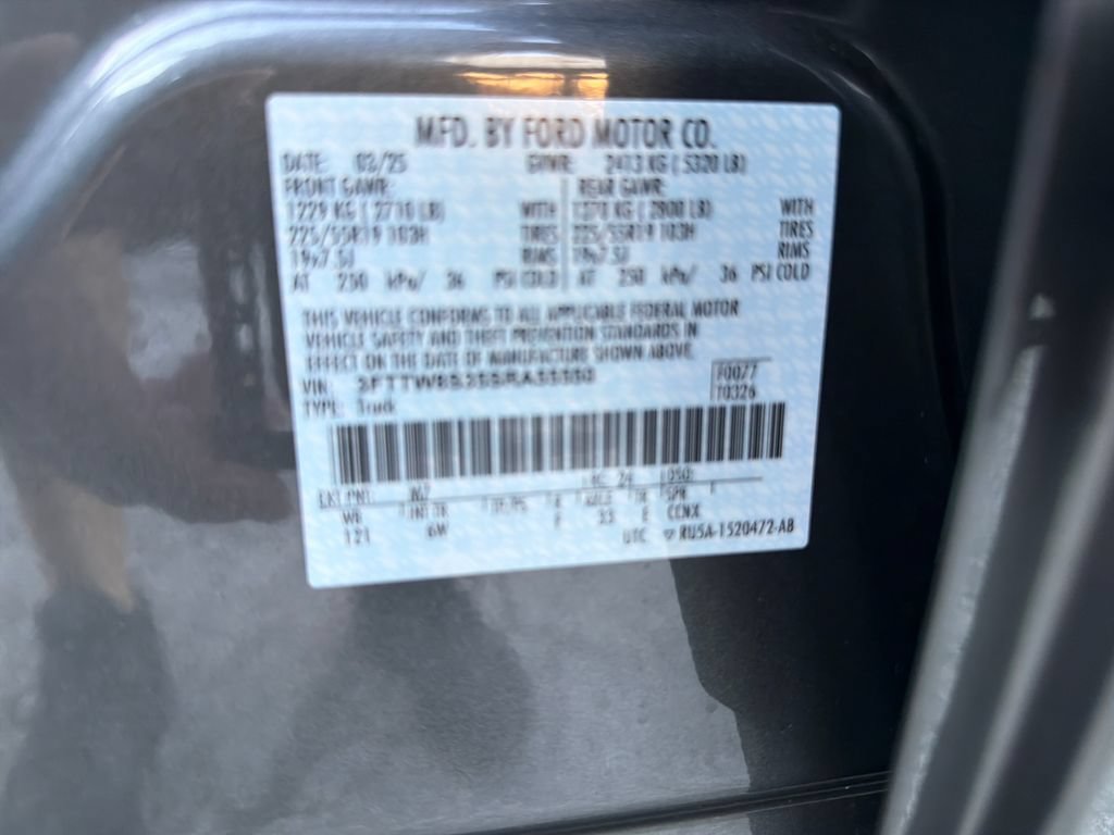 Used 2025 Ford Maverick Lariat w/ Black Appearance Package AWD/4WD image 32
