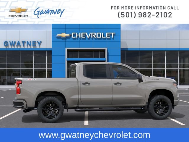 New 2026 Chevrolet Silverado 1500 Custom w/ Turbomax Blackout Package AWD/4WD image 5