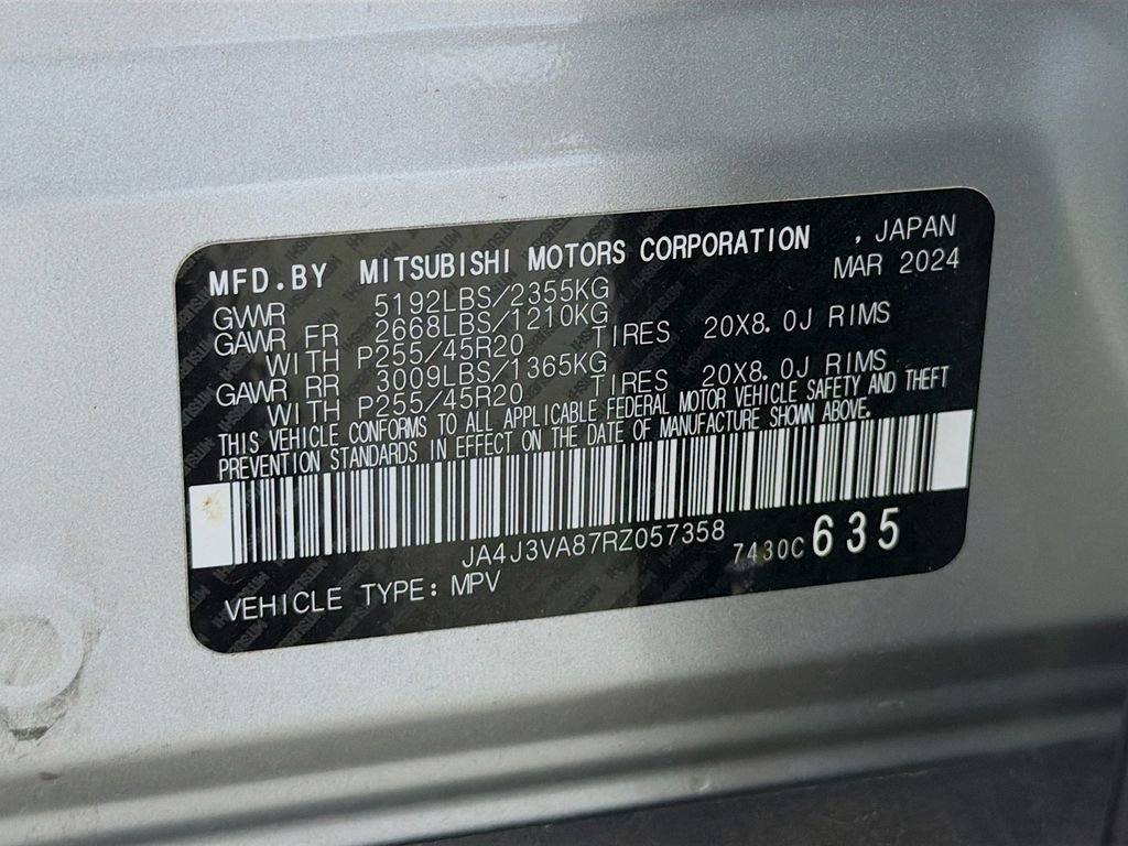 Used 2024 Mitsubishi Outlander SE image 31