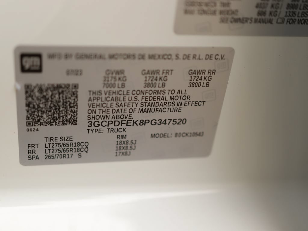 Used 2023 Chevrolet Silverado 1500 LT Trail Boss w/ Protection Package AWD/4WD image 42