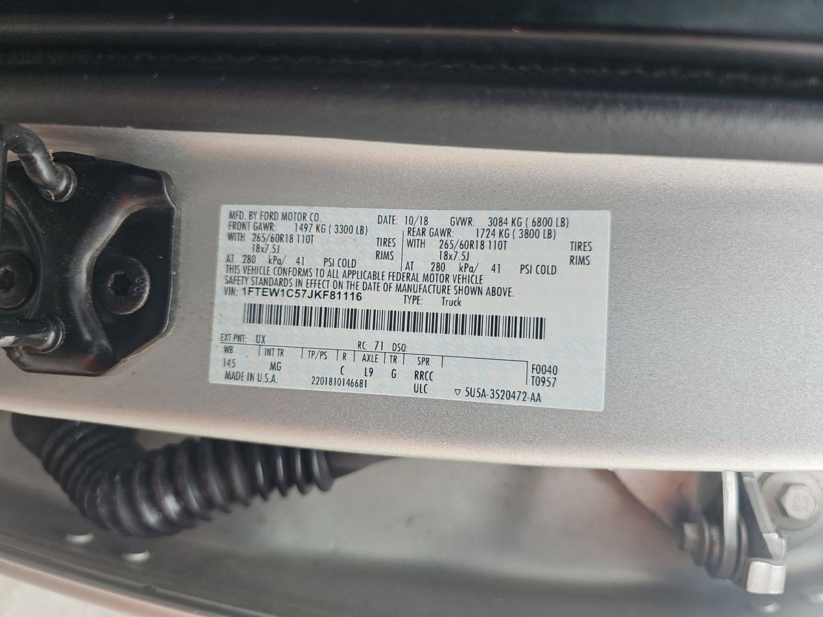Used 2018 Ford F150 XLT w/ Equipment Group 302A Luxury RWD image 11