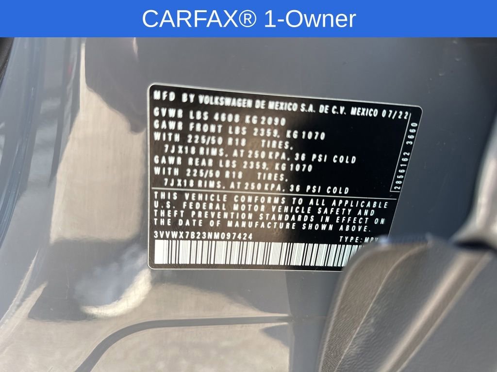 Used 2022 Volkswagen Taos SE image 34
