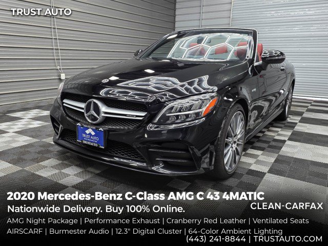 Used 2020 Mercedes-Benz C 43 AMG 4MATIC Cabriolet image 1