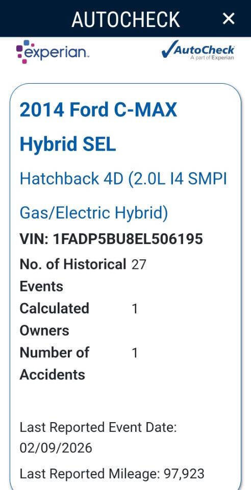 Used 2014 Ford C-MAX SEL w/ Equipment Group 301A image 19