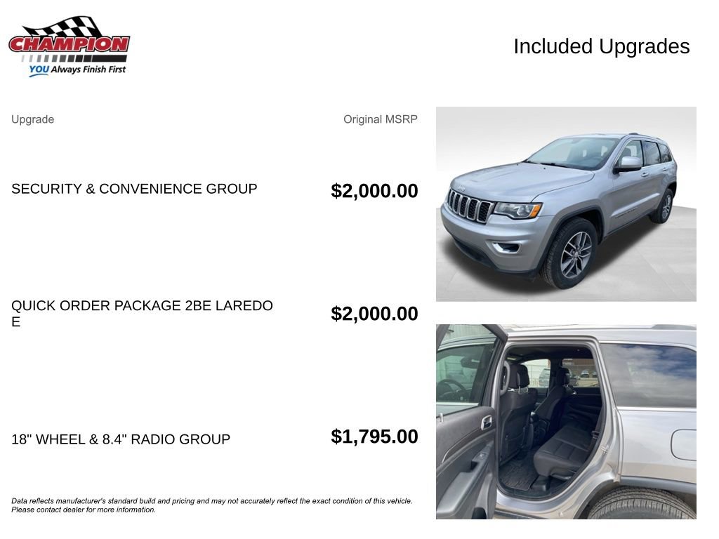 Used 2018 Jeep Grand Cherokee Laredo image 4